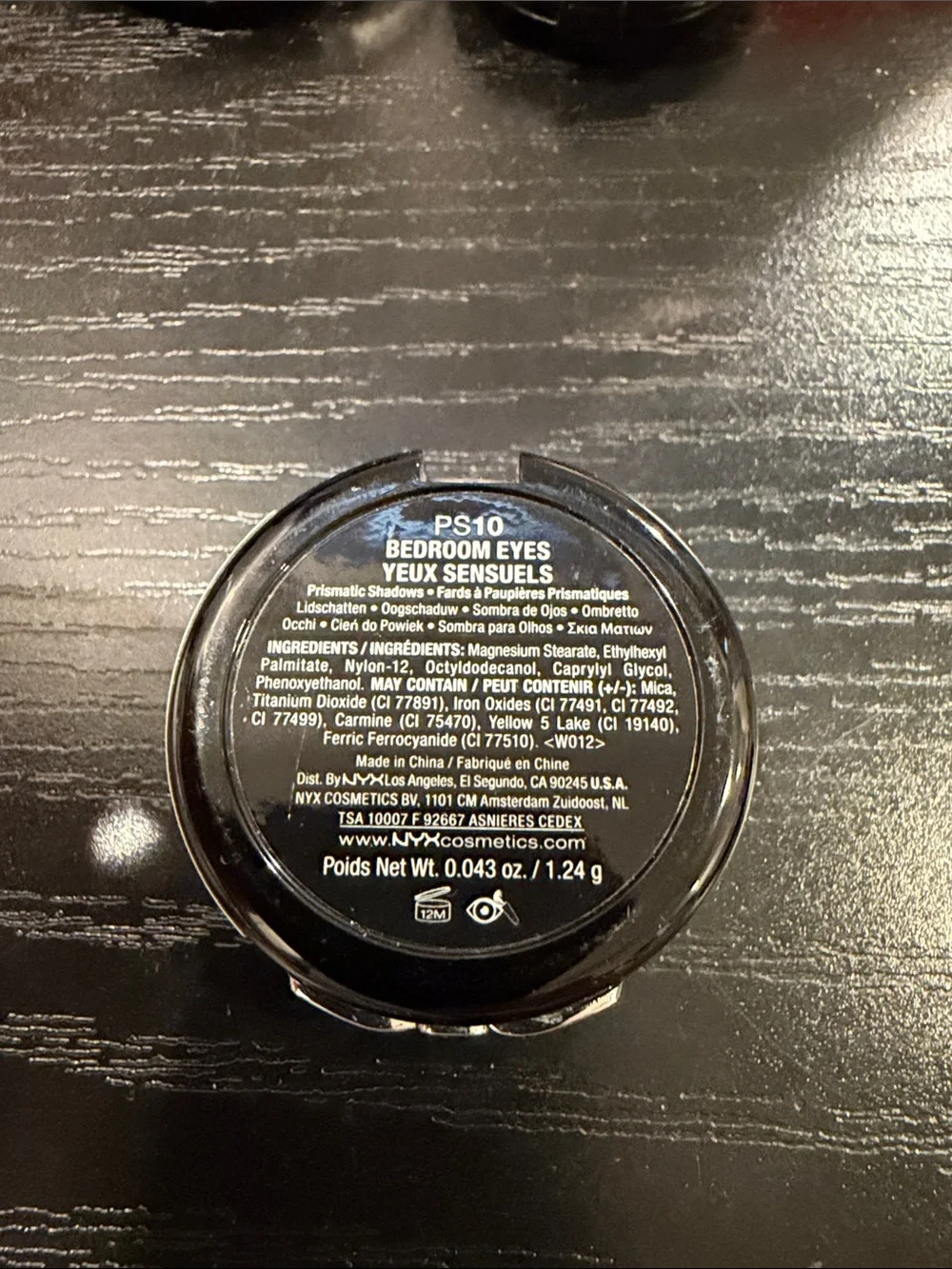NYX Shimmering Bronze Eyeshadow & others, collection of 5 browns/shimmers